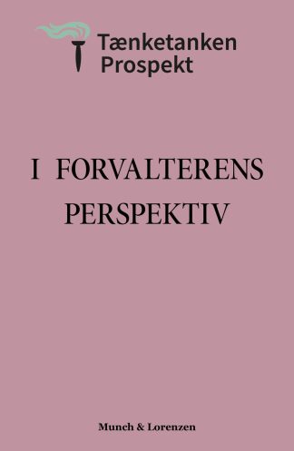 Forside: I forvalterens perspektiv